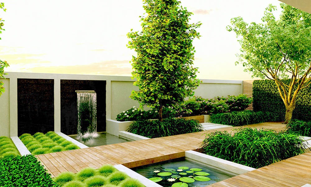 Thiết kế thi công sân vườn biệt thự đẳng cấp – Mongarden