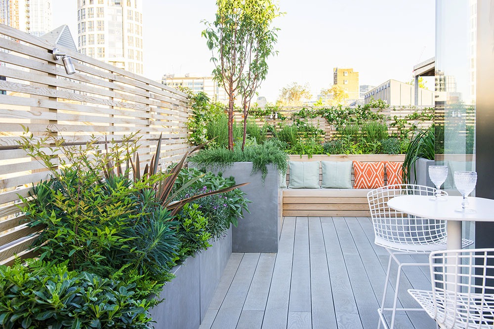 7+ mẫu vườn trên mái đẹp lung linh cho nhà phố