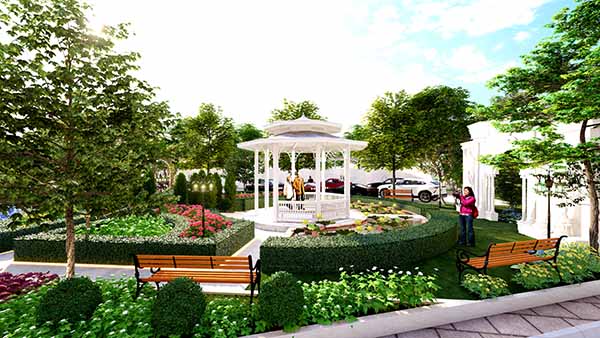 Cảnh quan nhà hàng