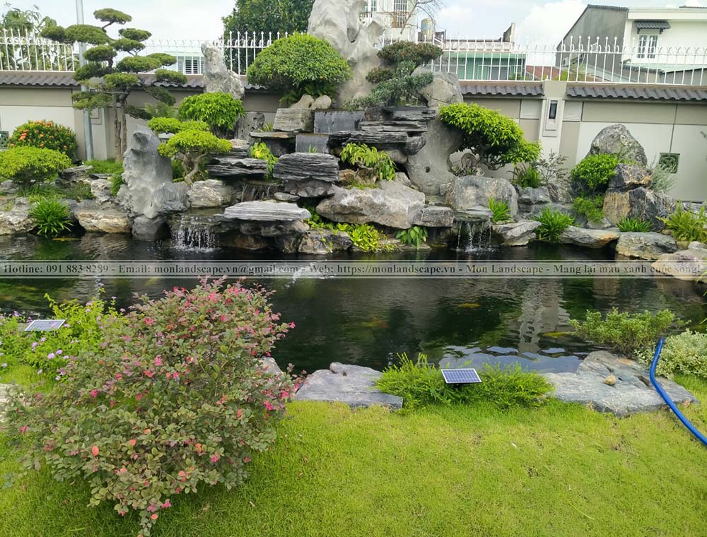 Thi công hòn non bộ cần lưu ý điều gì?